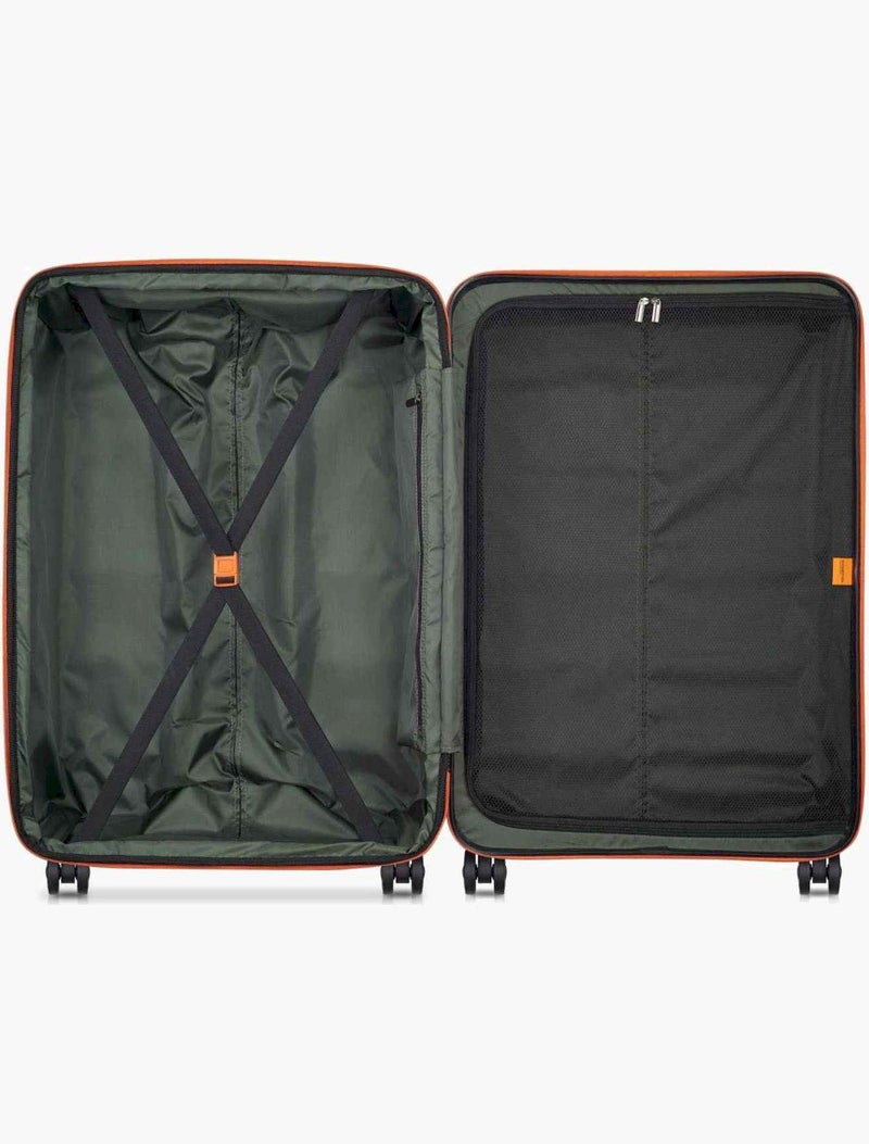 DELSEY Paris Citadel 82 Cm Expandable 4-Double Wheeled Check-In Luggage Trolley Case - Anthracite Black - Image 4